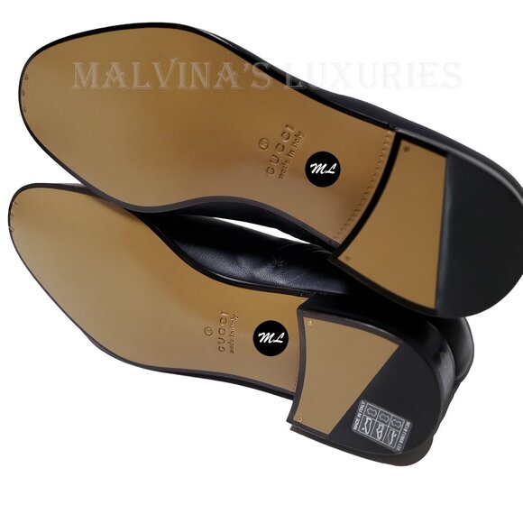 GUCCI MENS BOOTS DARK BLUE LEATHER RED LIZARD TOE ANKLE BOOTIES sz 11 11.5 - Picture 15 of 16